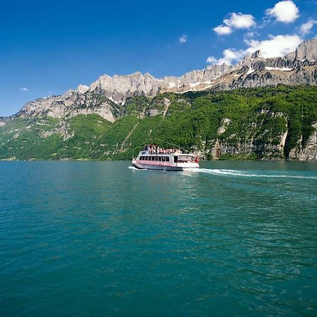 Hotel Alte Sektion Und Alpenblick Flums Exterior foto